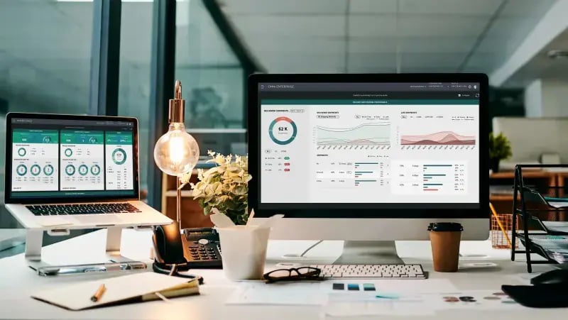 Manhattan Active Omni dashboard showing delivery-date promises