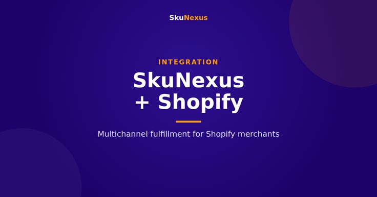 SkuNexus + Shopify - SkuNexus