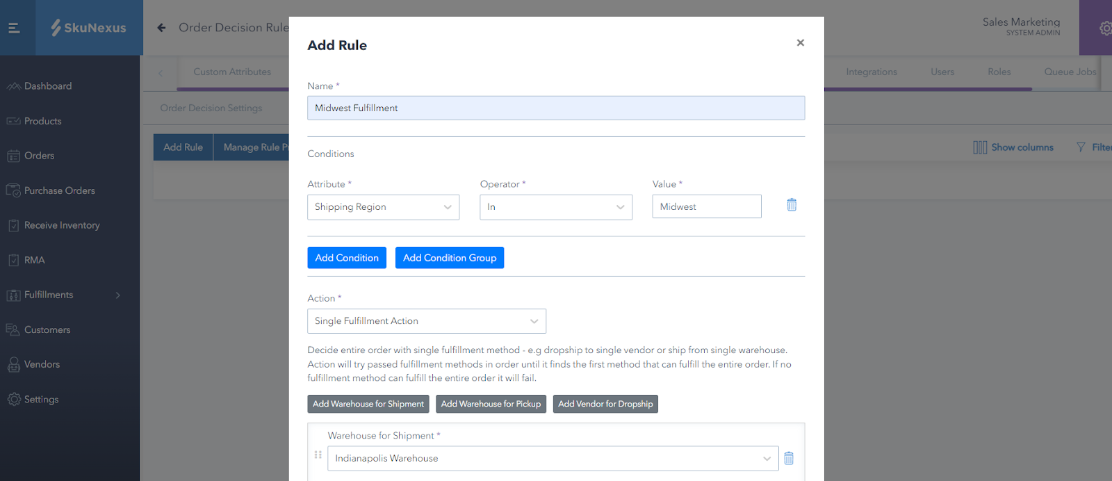 Homepage create personalized workflows