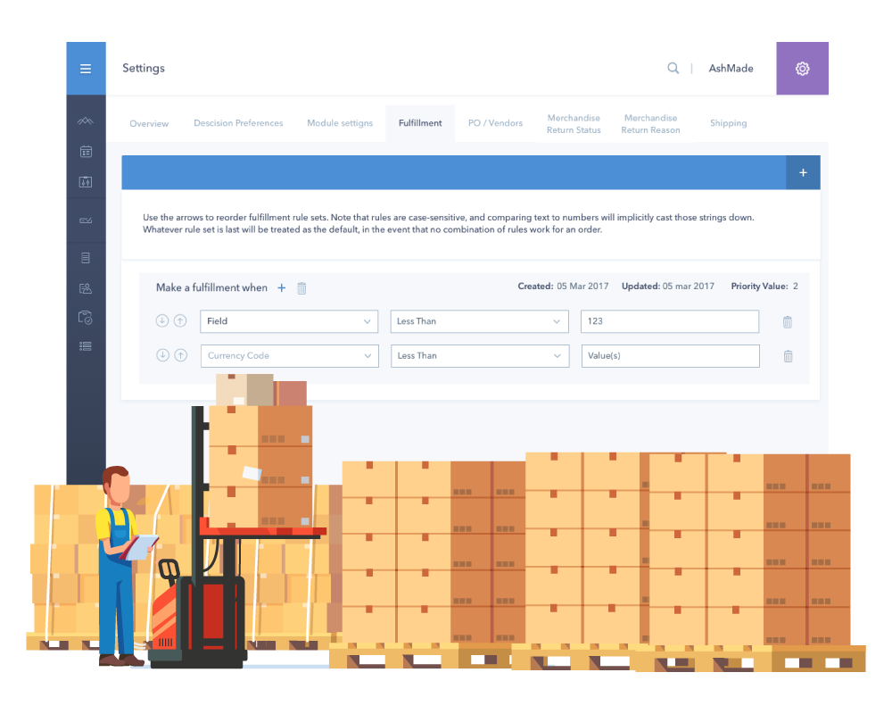 SkuNexus warehouse management system