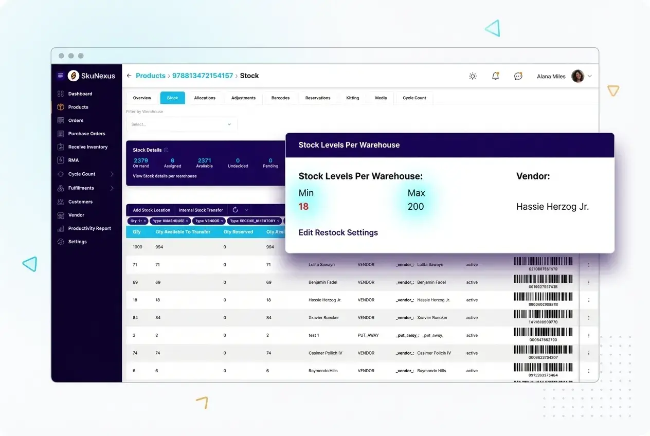 Inventory Management feature 3 — SkuNexus