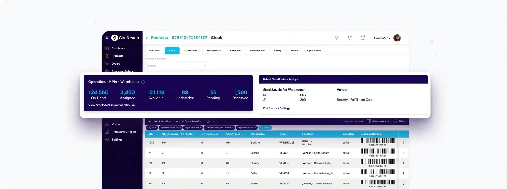 Warehouse Management feature 3 — SkuNexus