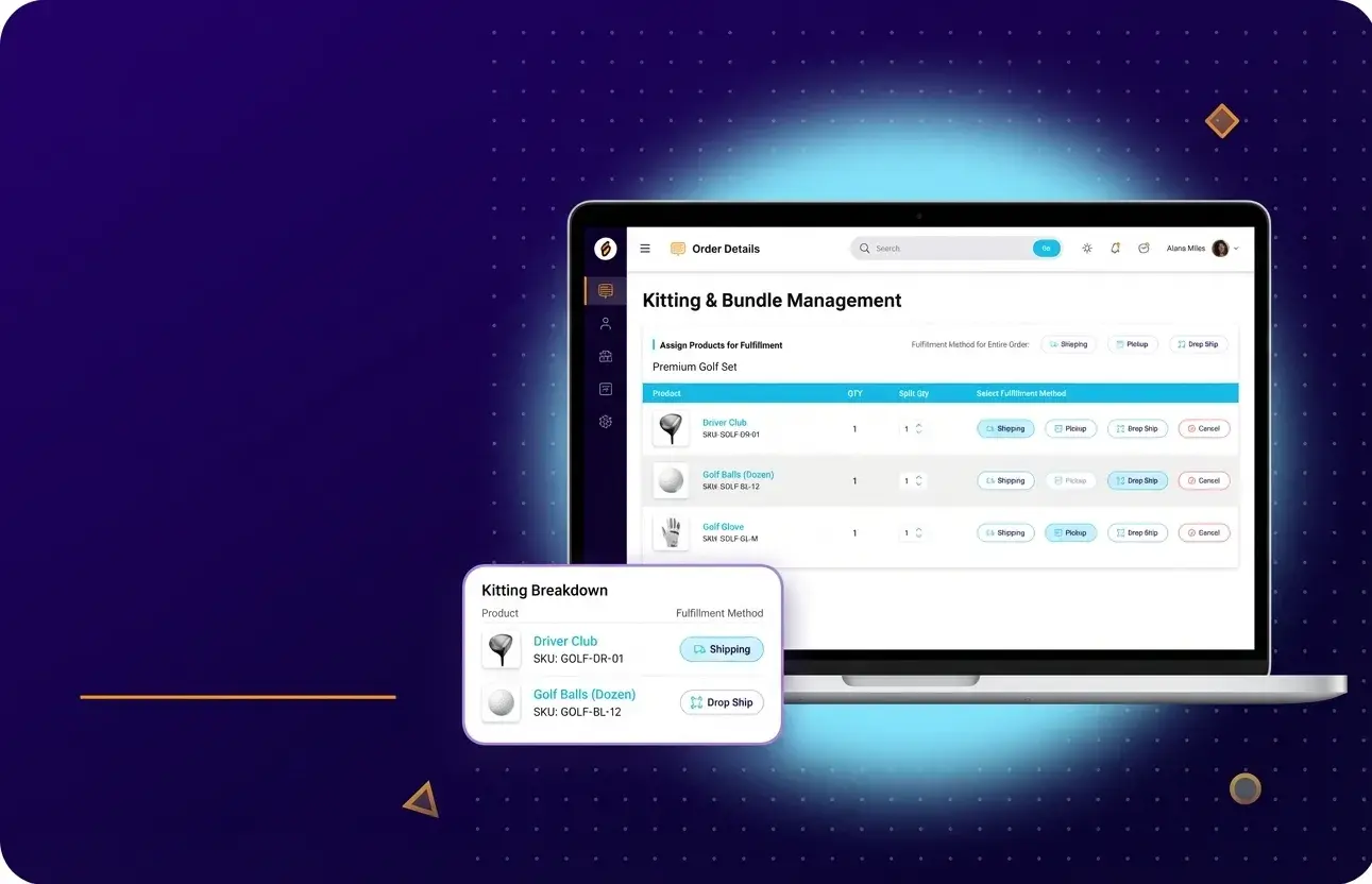 Kitting & Bundles — SkuNexus product screenshot